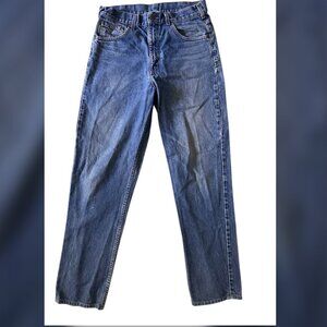 Vintage Carhartt B17 Straight Leg Denim Streetwear Jeans Men's size 33x34